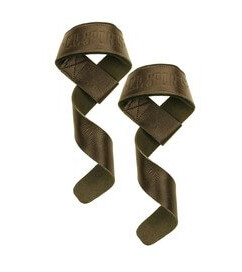 Padded Leather Lifting Straps, braun, C.P. Sports Padded Leather Lifting Straps, braun, C.P. Sports