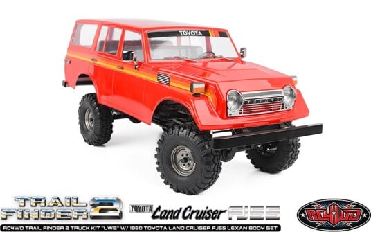 RC4WD K0068 Trail Finder 2 Kit "LWB" W/ 1980 Toyota Land Cruiser