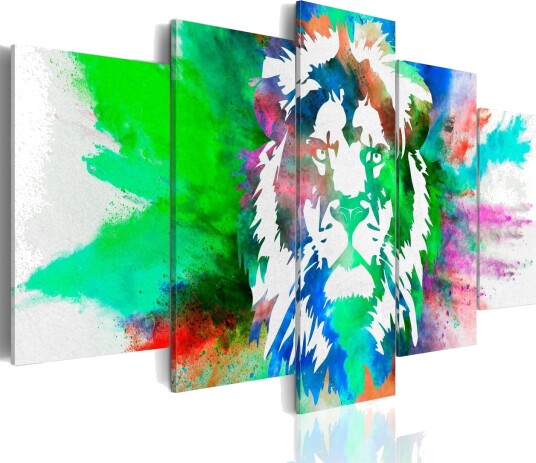 Bilde Kingdom Of The Lion 100x50 Artgeist sp. z o. o.