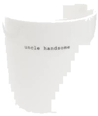 Sögne Home  Krus uncle handsome 30 cl hvit