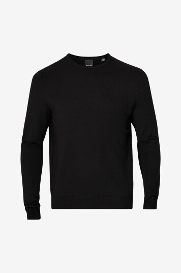 Only & Sons Genser onsWyler Life LS Crew Knit Svart Only & Sons Genser onsWyler Life LS Crew Knit Svart