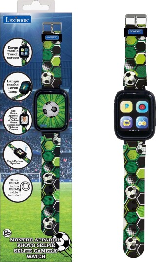 Lexibook Fotball Digital Klokke Med Kamera