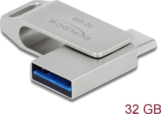 Delock Usb-Flashstasjon 32 Gb Usb 3.2 Gen 1 Usb-C Delock Usb-Flashstasjon 32 Gb Usb 3.2 Gen 1 Usb-C