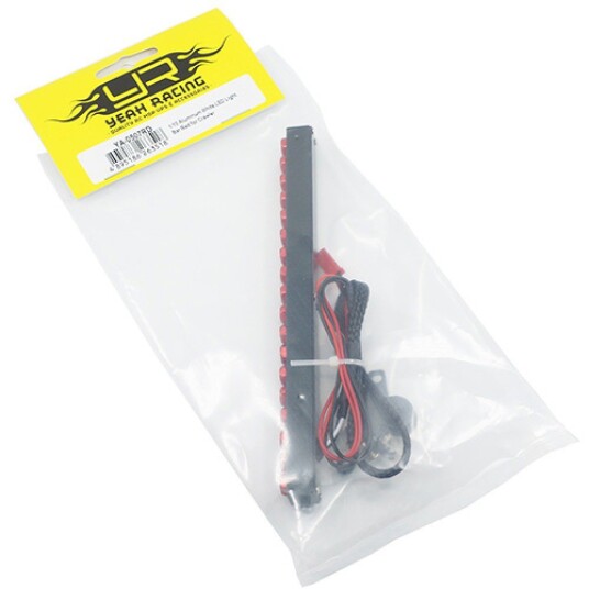 Yeah Racing YA 0507RD 1/10 Aluminum White LED Light Bar Red for