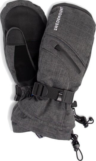 St. Anton Ski Mitten Charcoal Melange M Skihansker