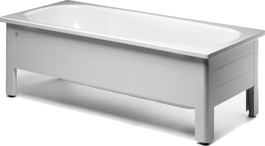 GUSTAVSBERG 1604 KOMBI BADEKAR, 1600X700 HVIT