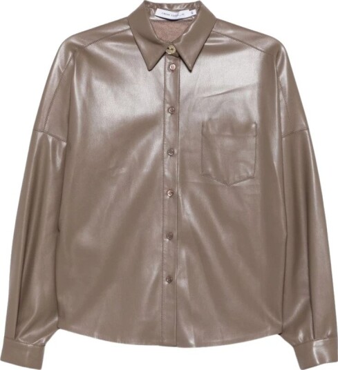 Simona Corsellini Dame Bluser & Skjorter Brun S, Simona Corsellini Dame Bluser & Skjorter Brun S,