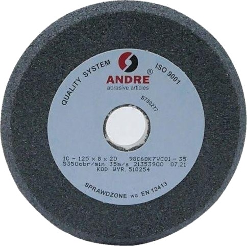 Andre Sciernica Profilert 125Mm X 8Mm X 20Mm 98C60k7vc01 35 Svart "Typ 1C" Andre Sciernica Profilert 125Mm X 8Mm X 20Mm 98C60k7vc01 35 Svart "Typ 1C"