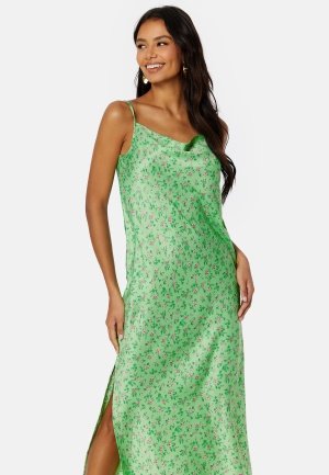 ONLY Jane Singlet Midi Dress Summer Green AOP:Id XL