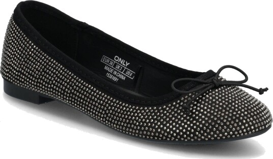 ONLY Onlbee 3 Rhinestone Ballerina Black 39