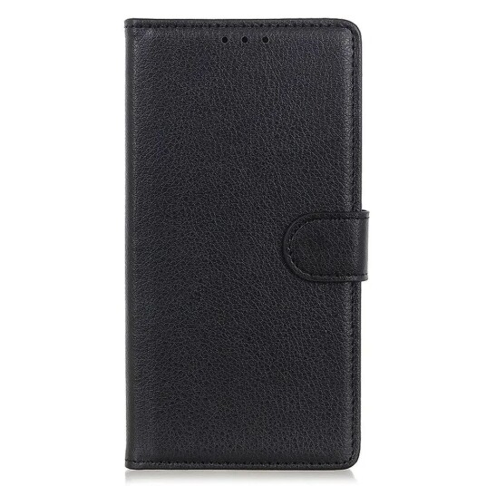INCOVER Honor 90 PU Litchi Skin Flip Deksel med Lommebok - Svart