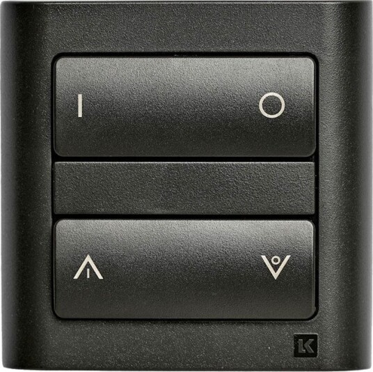 Smartkontakten Trykkbryter Hue-Kompatibel Zigbee Med Symbol Fuga (Softline 63) Koks Smartkontakten Trykkbryter Hue-Kompatibel Zigbee Med Symbol Fuga (Softline 63) Koks