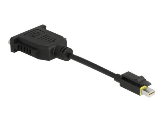 Delock video adapter - Mini DisplayPort til DVI-I - 15 cm