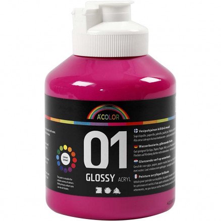A-Color Akrylmaling Blank pink 500 ml 1 fl