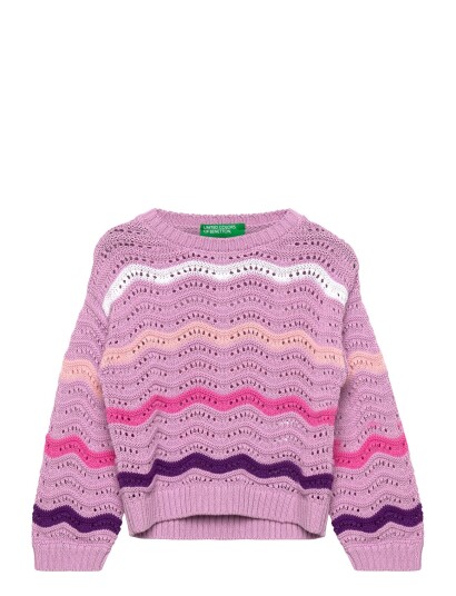 United Colors of Benetton Sweater L/S Purple 110 United Colors of Benetton Sweater L/S Purple 110