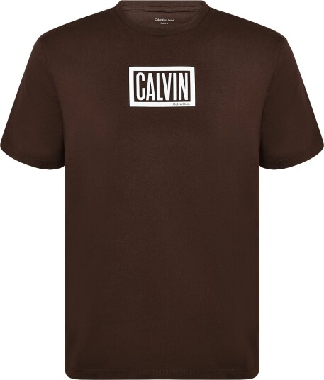 Calvin Klein Jeans Ss 30S Eu Boxed Calvin Graphic T   BROWN CORK   S