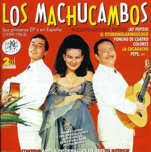 Los Machucambos Sus Primeros Eps' En Espana CD Los Machucambos Sus Primeros Eps' En Espana CD