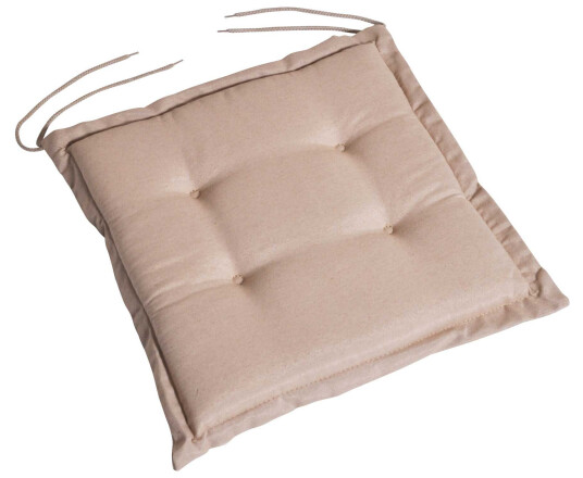 Fritab Rhodos sittepute Linne 41 x 41 cm Beige