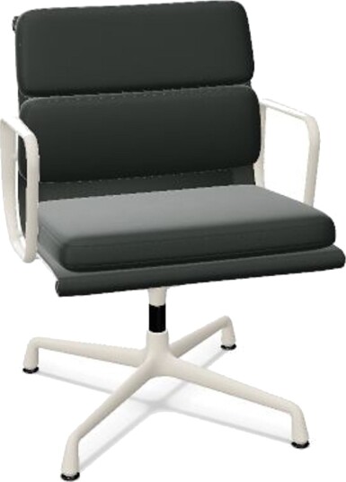 Vitra Soft Pad EA 207 kontorstol jade/kritt