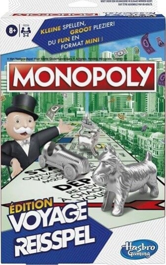 Hasbro Monopoly Belgium Reisespill Hasbro Monopoly Belgium Reisespill