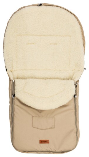 Sensillo Sillo Sovepose til Barnevogn Uld 95x40cm Brun Sensillo Sillo Sovepose til Barnevogn Uld 95x40cm Brun