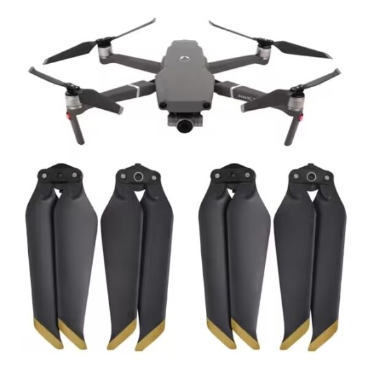 Low Noise Quick-release Propell DJI Mavic 2 Pro / Zoom - 4 stk Gull Low Noise Quick-release Propell DJI Mavic 2 Pro / Zoom - 4 stk Gull
