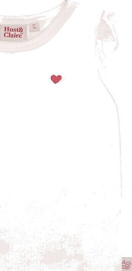 Hust and Claire Genser - HCAlma - Heart - Sugar - Hust and Claire - 2 år (92) - Genser - Hvit
