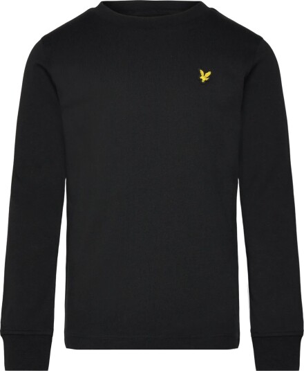 Lyle & Scott Plain Ls T Shirt Black 110 116