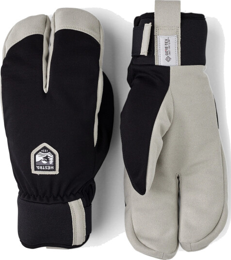 Hestra W.s. Wool Terry Split Mitt Black 8 Hestra W.s. Wool Terry Split Mitt Black 8