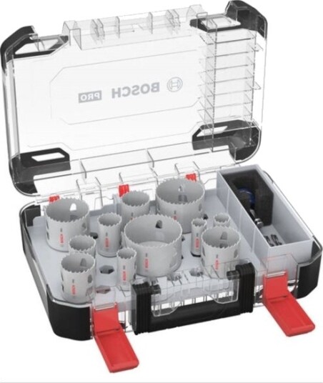 Bosch Tilbehør 2608594426 Hullsag-Sett 20/22/25/32/35/40/44/51/60/68/76 Mm, 1 Stk (2608594426)