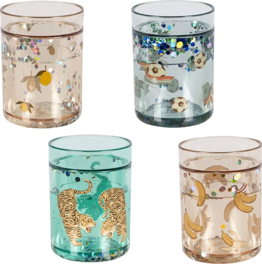 Konges Sløjd Glimmerkopper 4-Pack 180 ml Multi Konges Sløjd Glimmerkopper 4-Pack 180 ml Multi