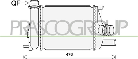 Intercooler PRASCO RN329N001