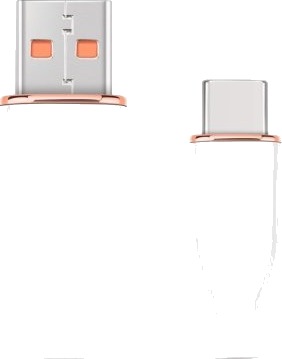 Cablexpert Premium Usb-Kabel Usb Hann Til Usb-C Hann Usb 2.0 2.1 A 1.5 M Formstøpt Data & Lading Hvit