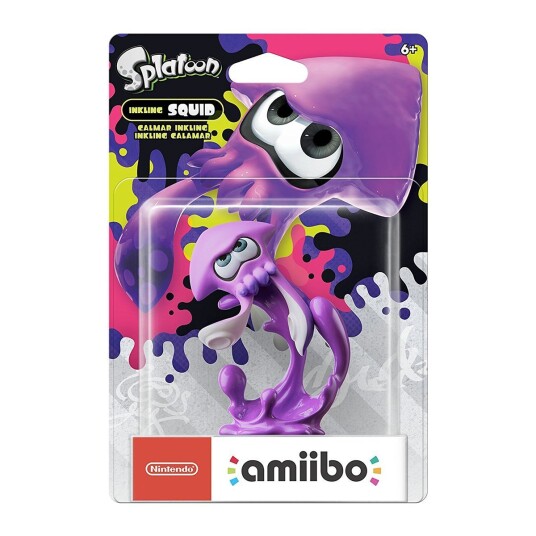 Inkling Squid Neon Purple Splatoon