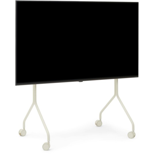 Pedestal Moon Rollin" Tv Stand Pearl