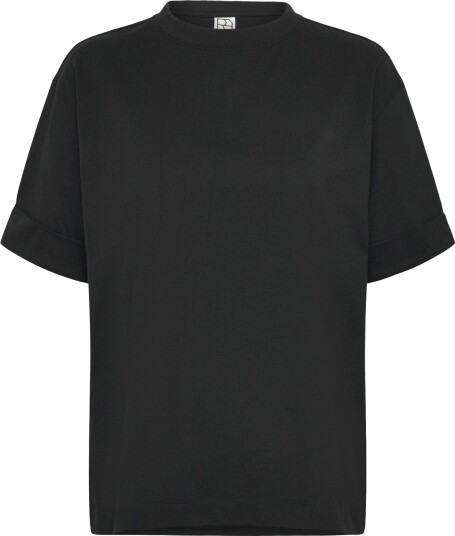 ROUGE EDIT Rounaomi Mae 2/4 O Neck Oversized Tee   Grey   XS
