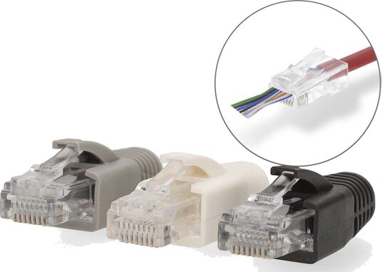 Nedis Nettverkkontakt Rj-45 Hann Rett Utp Cat 6 Grå En Pakke 10 Nedis Nettverkkontakt Rj-45 Hann Rett Utp Cat 6 Grå En Pakke 10