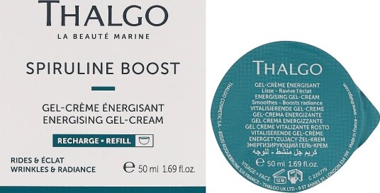 Thalgo Spirulina Boost Energising Gel-Cream 50 ml REFILL