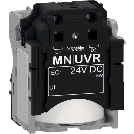 Schneider Electric Mn 24v dc undervoltage release nsx100-6 (3606480018992)
