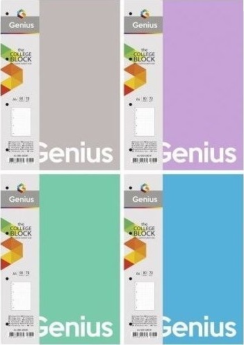 Astra Kolozeszyt A4/80K Rute Genius 2 Astra
