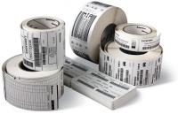Zebra Z-Select 2000D - Matt - Permanet Gummi-Adhesiv - Belagt - Perforert - Hvit - 25 X 76 Mm 30960 Etikett(Er) (12 Rull(Er) X 2580) Papir - For Lp 2642, 2742, 3642, 3742  Orion  Zebra Gx420  Gk Series Gk420  G-Series Gc420  Tlp 3842