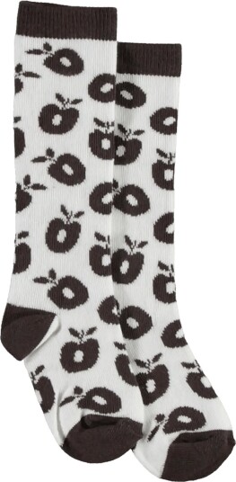 Småfolk | Knee Socks With Apples | 23-26
