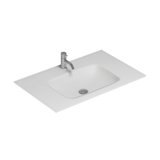 Dansani Calidris Form Servant B61 121xh1xd50cm Hvit Matt / 81cm