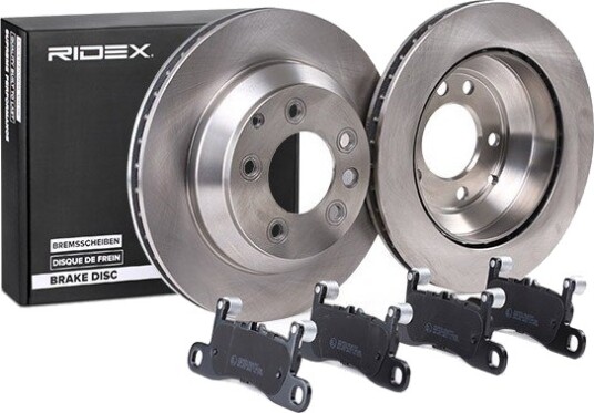 Bremseskiver og -klosser RIDEX 3405B0967