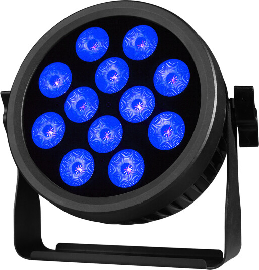 Light4me Cree Alu Quad Par 12 Reflektor Par Belysning Lyseffekt 12X12w Rgbw Smd Led 4In1 Light4me Cree Alu Quad Par 12 Reflektor Par Belysning Lyseffekt 12X12w Rgbw Smd Led 4In1