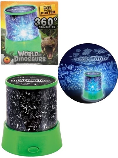 World Of Dinosaurs Projeksjonslampe Dinosaur World Of Dinosaurs Projeksjonslampe Dinosaur