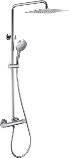 CELESTE STOKE SQUARE DUSJSETT KROM M/DUSJTERMOSTAT