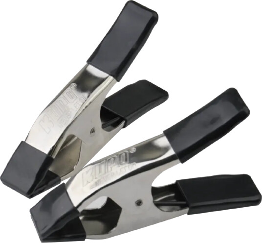 Kupo KCP-356-BK 6in Steel Spring A Clamp Black (Set of 2)