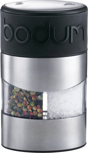 Bodum - Twin salt- og pepperkvern svart