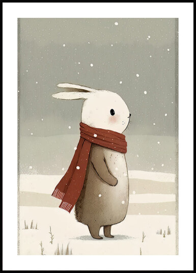 Rabbit 2 Plakat Plakat / 40x50cm